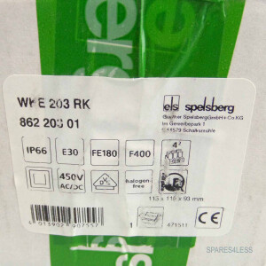 spelsberg Kabelabzweigkasten 3-polig WKE203RK 86220301 OVP