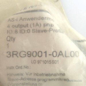Siemens AS-Interface Modul 3RG9001-0AL00 OVP