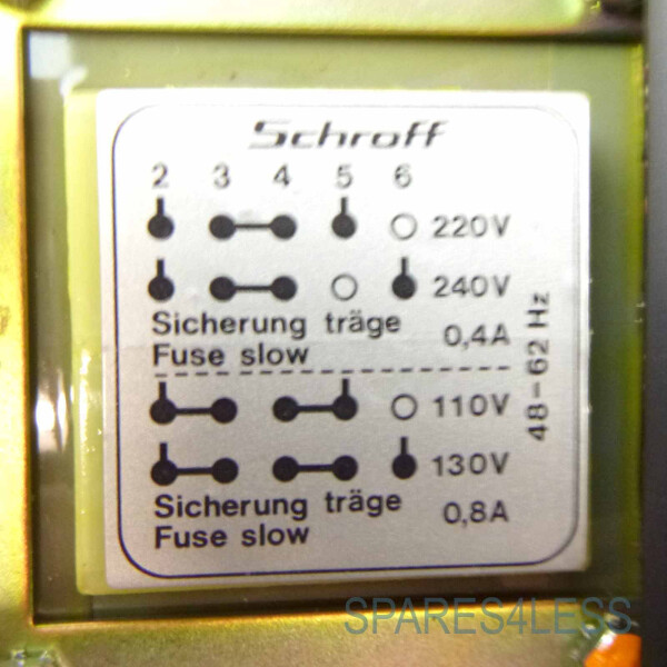 Schroff Netzteil SB202 11091-283 31061-037 NOV