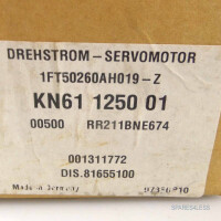 Siemens Drehstrom-Servomotor 1FT5026-0AH019-Z Z=S12 OVP