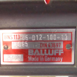 Balluff Reihenpositionsschalter BNS 113-D06-D12-100-13-0095 OVP