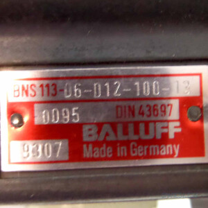 Balluff Reihenpositionsschalter BNS 113-D06-D12-100-13-0095 NOV