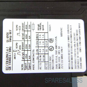 Siemens Überlastrelais 3RU2116-1BC1 OVP