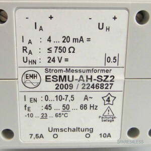 EMH Druckmessumformer ESMU-AH-SZ2 OVP