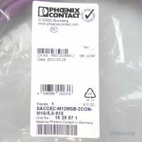 Phoenix Contact SACCEC-M12MSB-2CON-M16/5,0-910 1525571 OVP