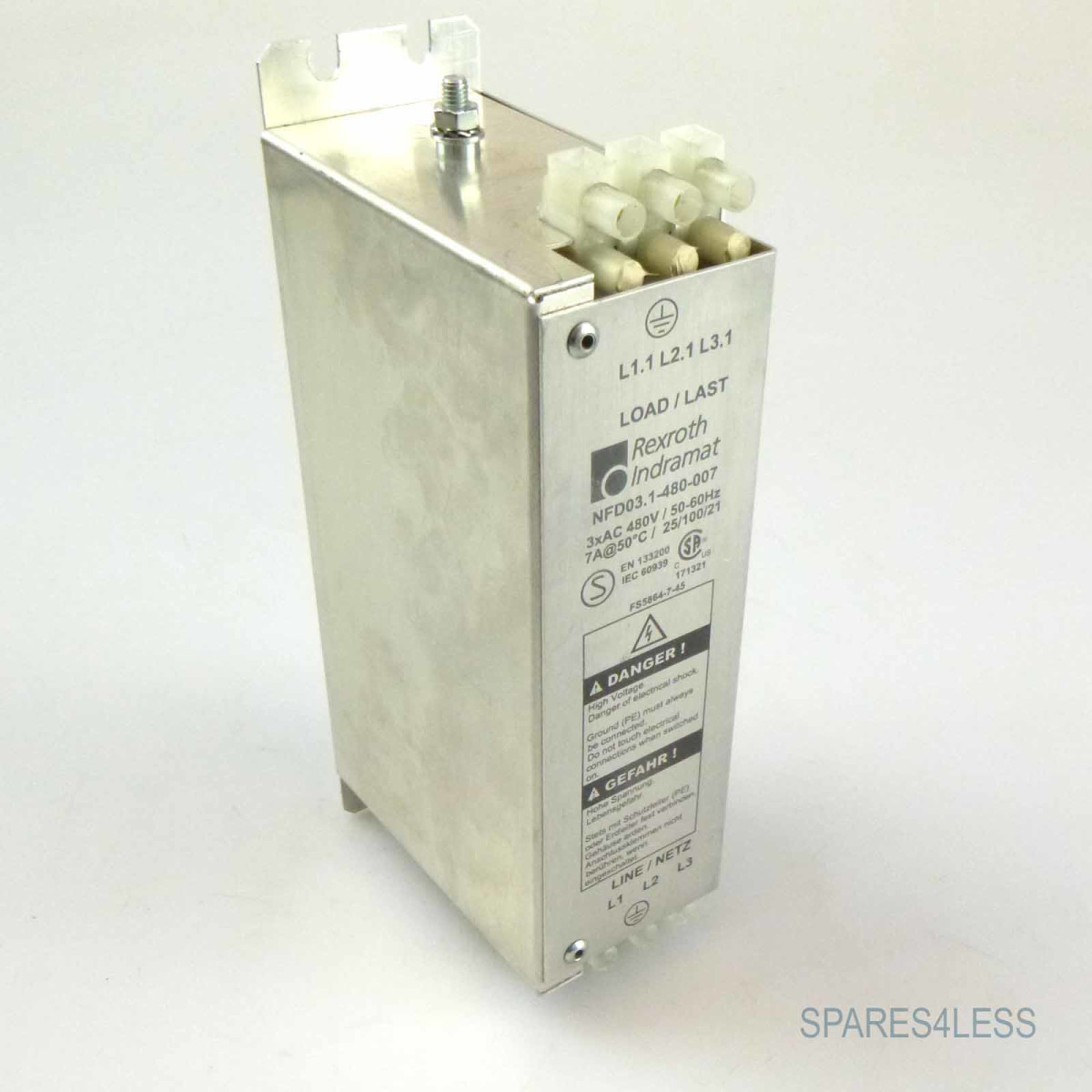 Rexroth INDRAMAT Netzfilter NFD03.1-480-007 GEB