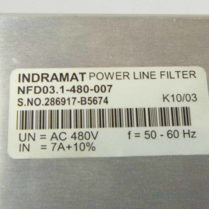 Rexroth INDRAMAT Netzfilter NFD03.1-480-007 GEB