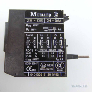 Klöckner Möller Motorschutzrelais ZE-0,6 0,4-0,6A GEB