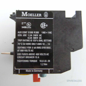 Klöckner Möller Motorschutzrelais ZE-0,4 0,24-0,4A GEB