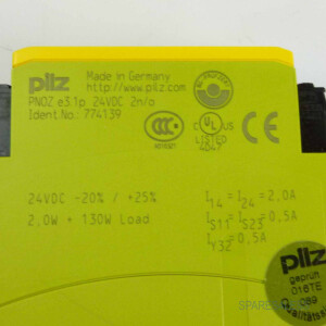 Pilz Sicherheitsrelais PNOZ e3.1p 24VDC 2n/o 774139 GEB