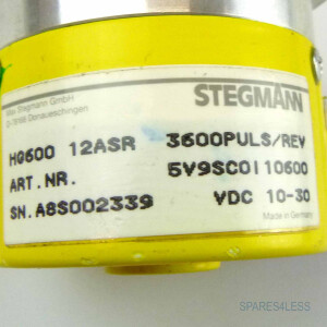 Stegmann Drehgeber HG600 12ASR 3600PULS/REV GEB
