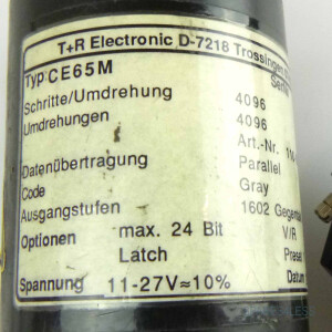 TR Electronic Drehgeber CE65M Art.Nr. 110-00229 GEB