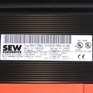 SEW EURODRIVE Frequenzumrichter Movitrac 31C370-503-4-00 8263302 OVP