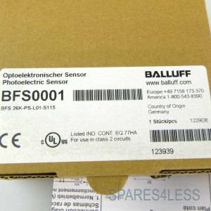 Balluff optoelektronischer Sensor BFS 26K-PS-L01-S115 OVP
