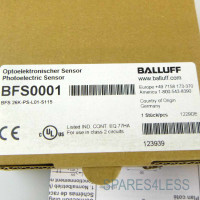 Balluff optoelektronischer Sensor BFS 26K-PS-L01-S115 OVP