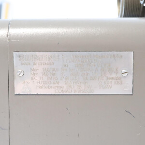 Siemens AC-VSA-Motor 1FT5074-0AF01-9-Z Z=K04+K83 GEB