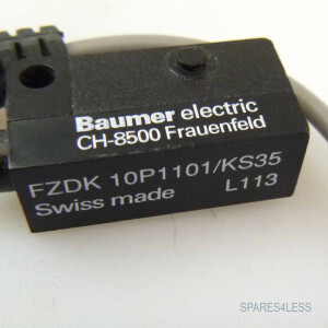 Baumer Reflexions-Lichttaster FZDK 10P1101/KS35 NOV