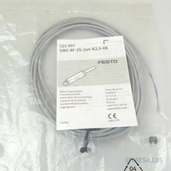 Festo Näherungsschalter SME-8F-ZS-24V-K2,5-OE OVP
