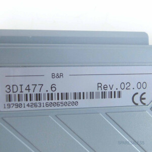 B&R Digitales Eingangsmodul DI477 3DI477.6 Rev.02.00 GEB