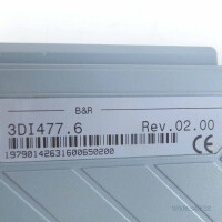 B&R Digitales Eingangsmodul DI477 3DI477.6 Rev.02.00 GEB