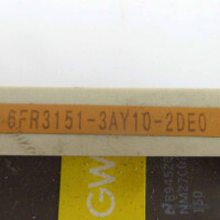 Siemens SIROTEC RCM 1P MODULKARTE  6FR3151-3AY10-2DE0 GEB