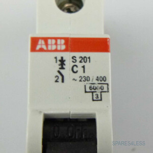ABB Sicherungsautomat S201-C1 2CDS251001R0014 GEB