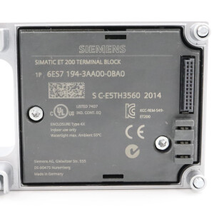 Simatic S7 ET200 6ES7 194-3AA00-0BA0 GEB