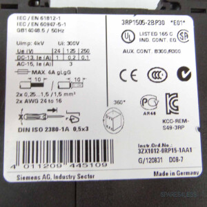 Siemens Zeitrelais 3RP1505-2BP30 GEB