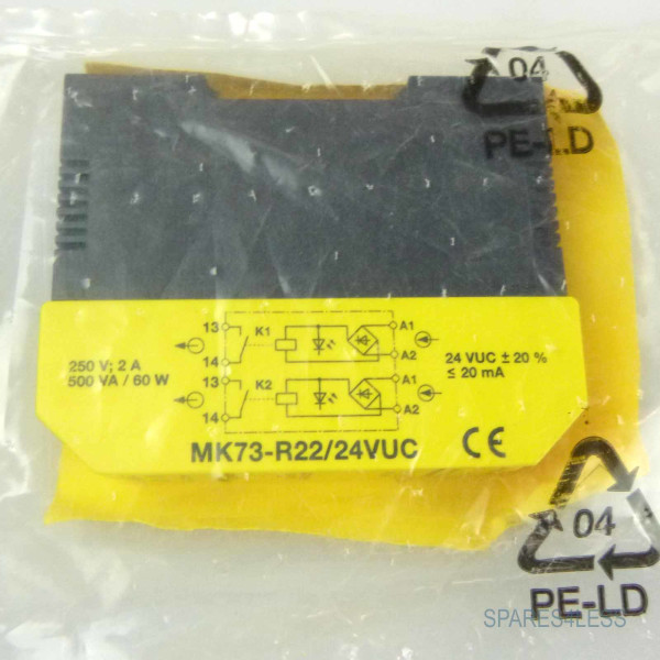 Turck Relaiskoppler MK73-R22/24VUC 75200 OVP