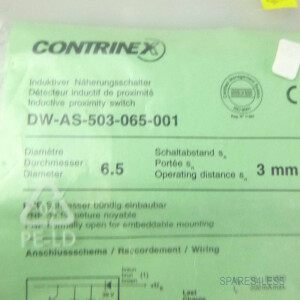 CONTRINEX Induktiver Näherungsschalter DW-AS-503-065-001 OVP