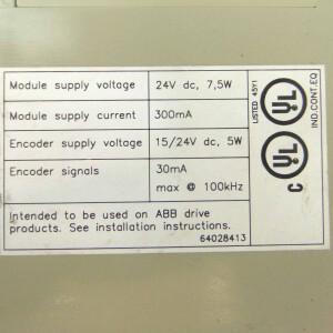 ABB Impulscoder Interface NTAC-02 58967441 GEB