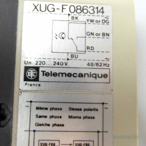 Telemecanique Optoelektronischer Schalter Empfänger XUG-F086314 GEB