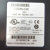 GE Fanuc Input Module IC693MDL634E GEB