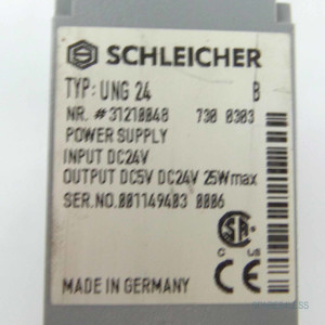 SCHLEICHER Power Supply Module UNG 24 31210048 GEB