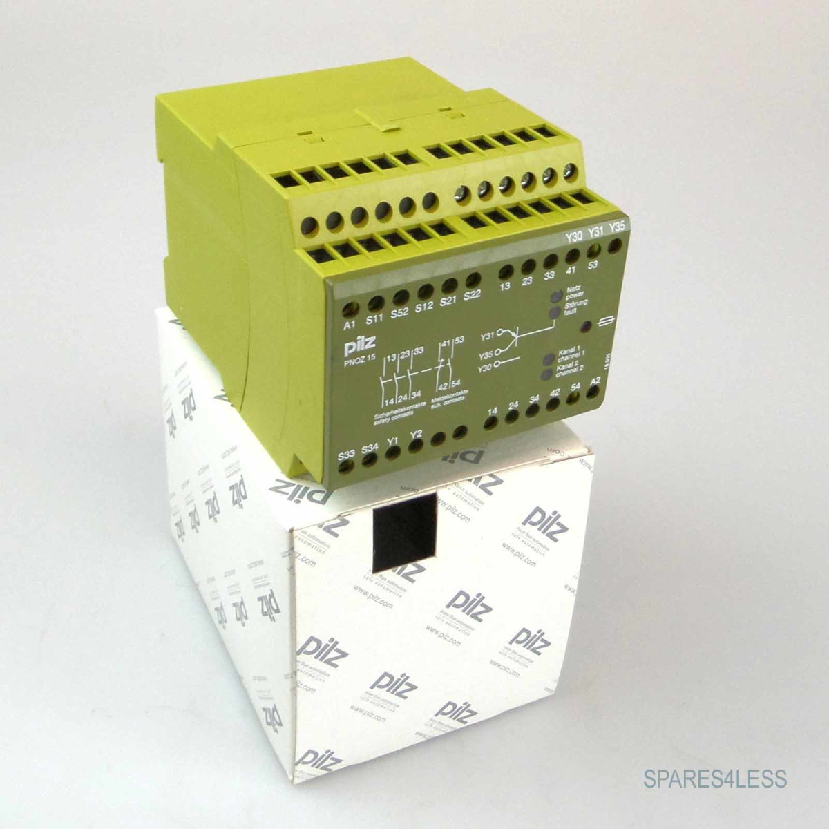 Pilz Sicherheitsschaltgerät PNOZ 15 24VDC 3n/o 1n/o 1n/