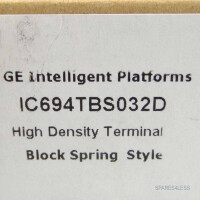 GE Industrial Systems Terminal Block IC694TBS032D OVP