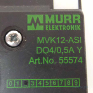Murr elektronik Busmodul MVK12-ASI DO4/0,5A Y 55574 GEB