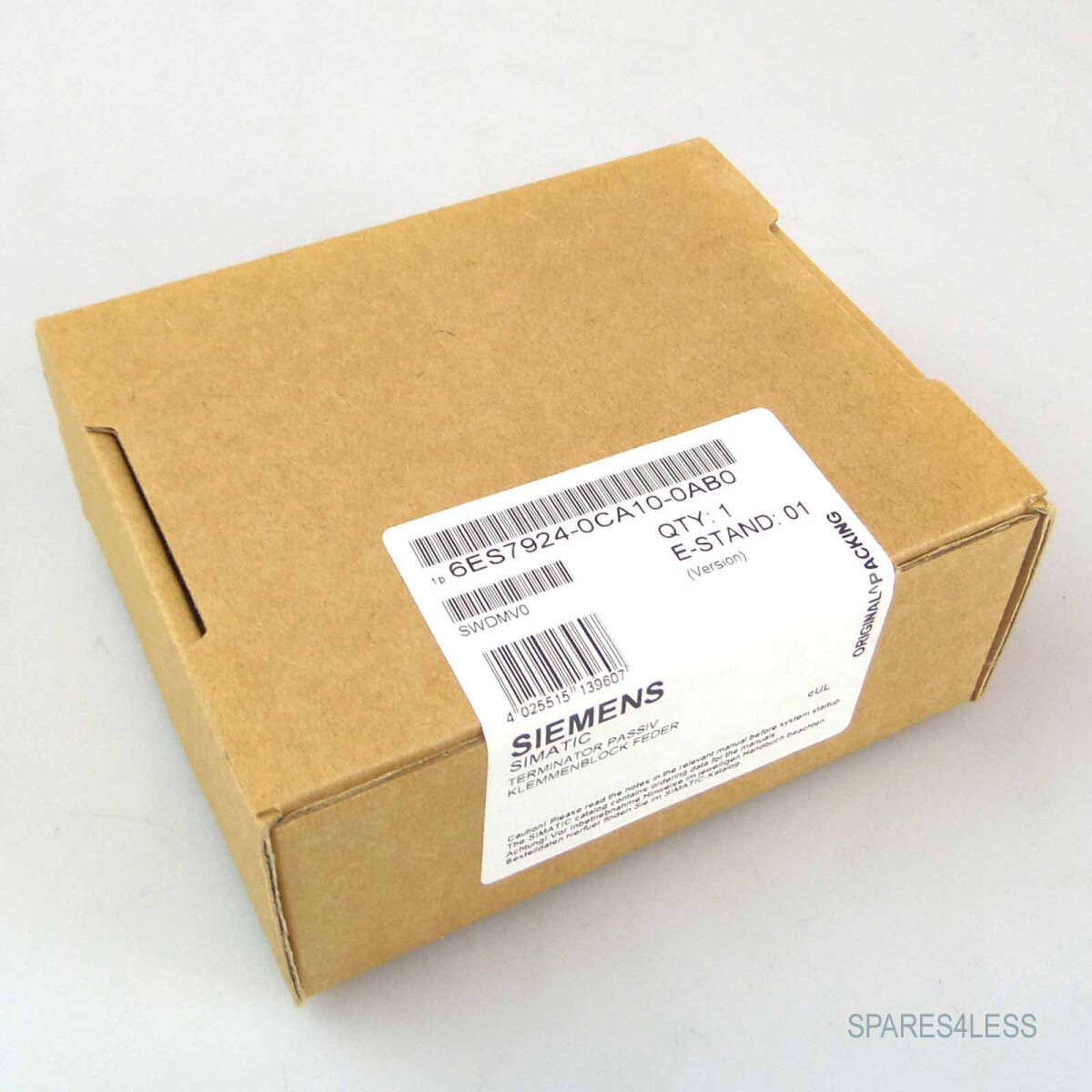 Siemens Klemmenblock 6ES7 924-0CA10-0AB0 SIE