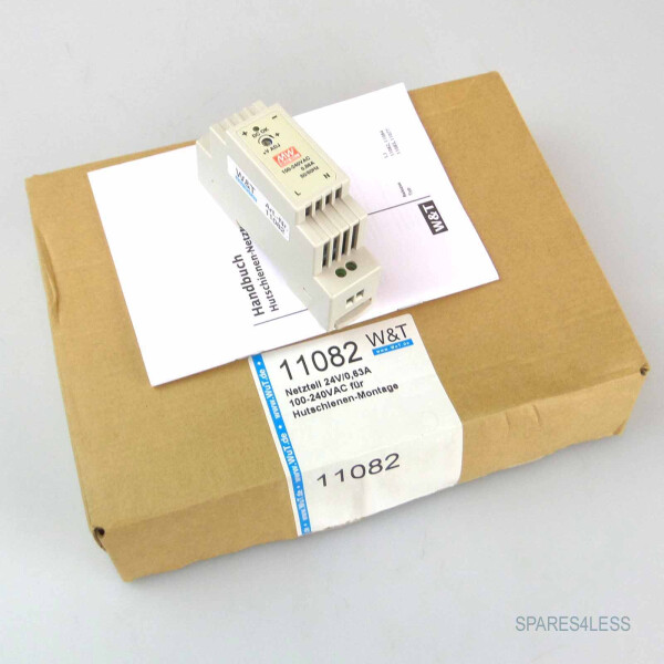 W&T Netzteil 24V/0,63A 100-240VAC DR-15-24 11082 OVP