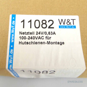 W&T Netzteil 24V/0,63A 100-240VAC DR-15-24 11082 OVP