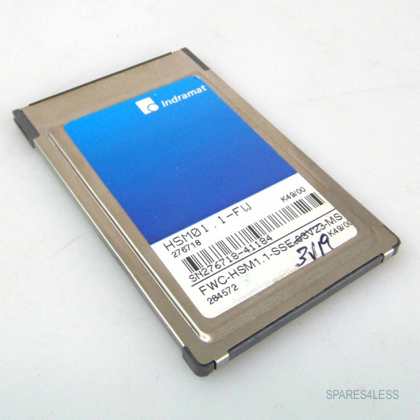 Indramat Speicher Modul HSM01.1-FW FWC-HSM1.1-SSE03V19-MS GEB