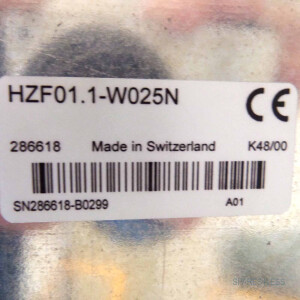 INDRAMAT Filter module HZF01.1-W025N 286618 GEB