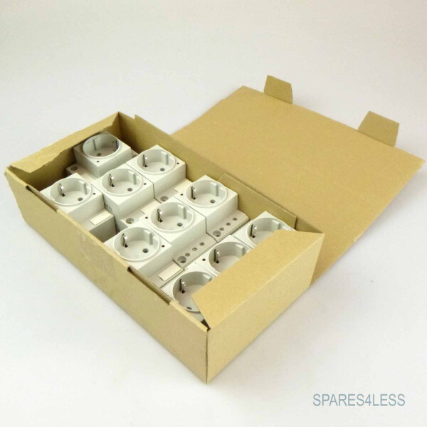 LÜTZE Steckdose Hutschiene ST3/S 680572 10 Stk. NOV