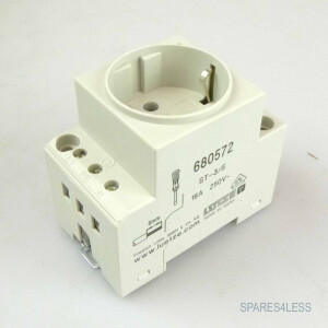 LÜTZE Steckdose Hutschiene ST3/S 680572 10 Stk. NOV