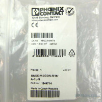 Phoenix Contact Ventilstecker SACC-V-3CON-M16/A-1L-S 1544714 OVP