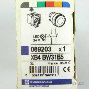 Telemecanique Leuchtdrucktaster XB4 BW31B5 089203 OVP
