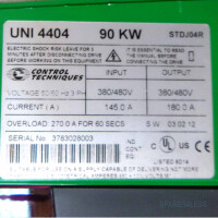 CONTROL TECHNIQUES Unidrive UNI 4404 90kW OVP