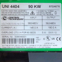 CONTROL TECHNIQUES Unidrive UNI 4404 90kW GEB #K2