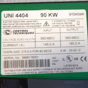 CONTROL TECHNIQUES Unidrive UNI 4404 90kW GEB