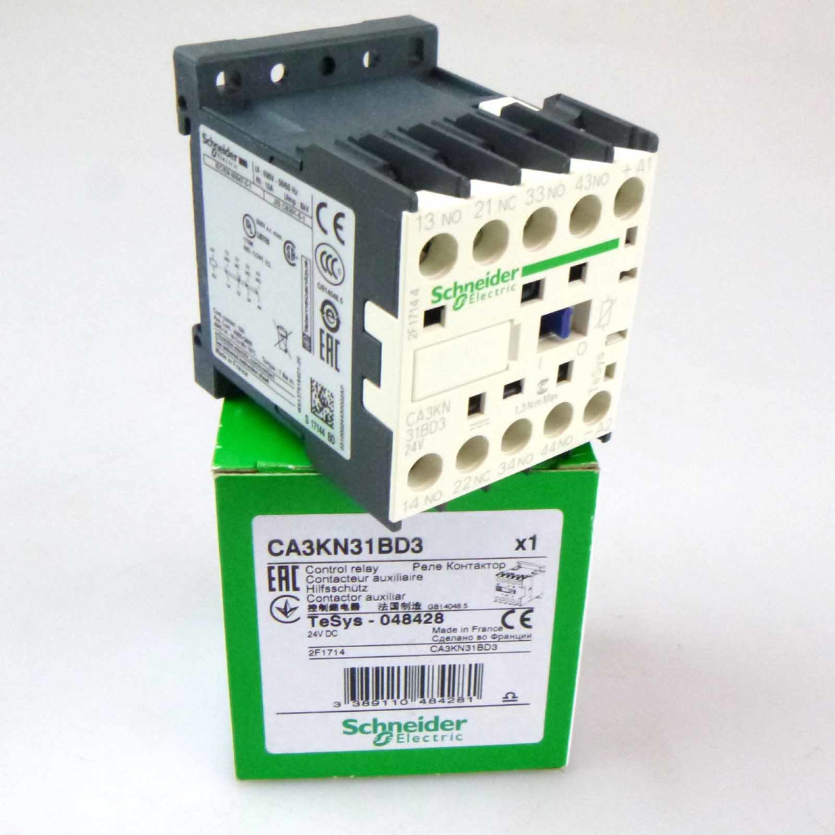 Schneider Electric Hilfsschütz CA3KN31BD3 TeSys-048428 